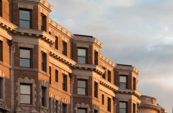 beautiful brick rental building